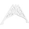 Ekena Millwork Pitch Carrillo Architectural Grade PVC Gable Pediment, 48"W x 28"H x 1"P (14/12) GPP048X028X100CRL - alternate 1